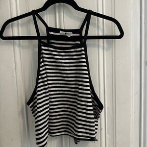Striped Crop Top